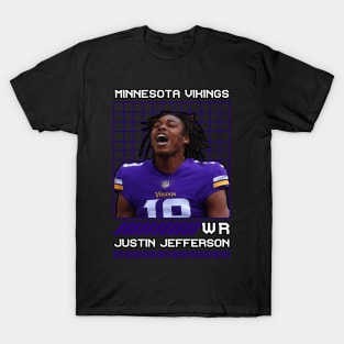 JUSTIN JEFFERSON - WR - MINNESOTA VIKINGS T-Shirt